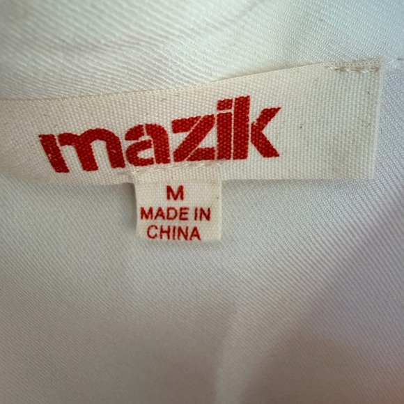 Mazik Orange & White Patterned Dress - Picture 10 of 10